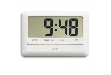 Digitale Kookwekker Wit Met Alarm Magneet Digitale Kookwekker Wit Met Alarm Magneet