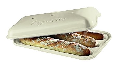 Emile Henry Baguettes Form Specialised Tools Ø 39,5 cm - Leinen Beige