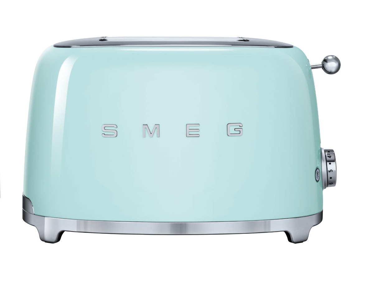 Smeg Broodrooster Watergroen 2X2 smeg kopen in de aanbieding
