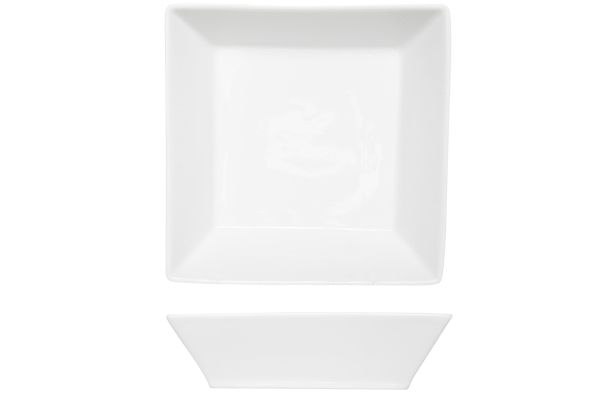 Cosy & Trendy Diep Bord Napoli White 17.5 x 17.5 cm Cosy & Trendy Diep Bord Napoli White 17.5 x 17.5 cm