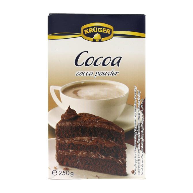 Kruger Cacaopoeder 250 Gram huismerk kopen in de aanbieding