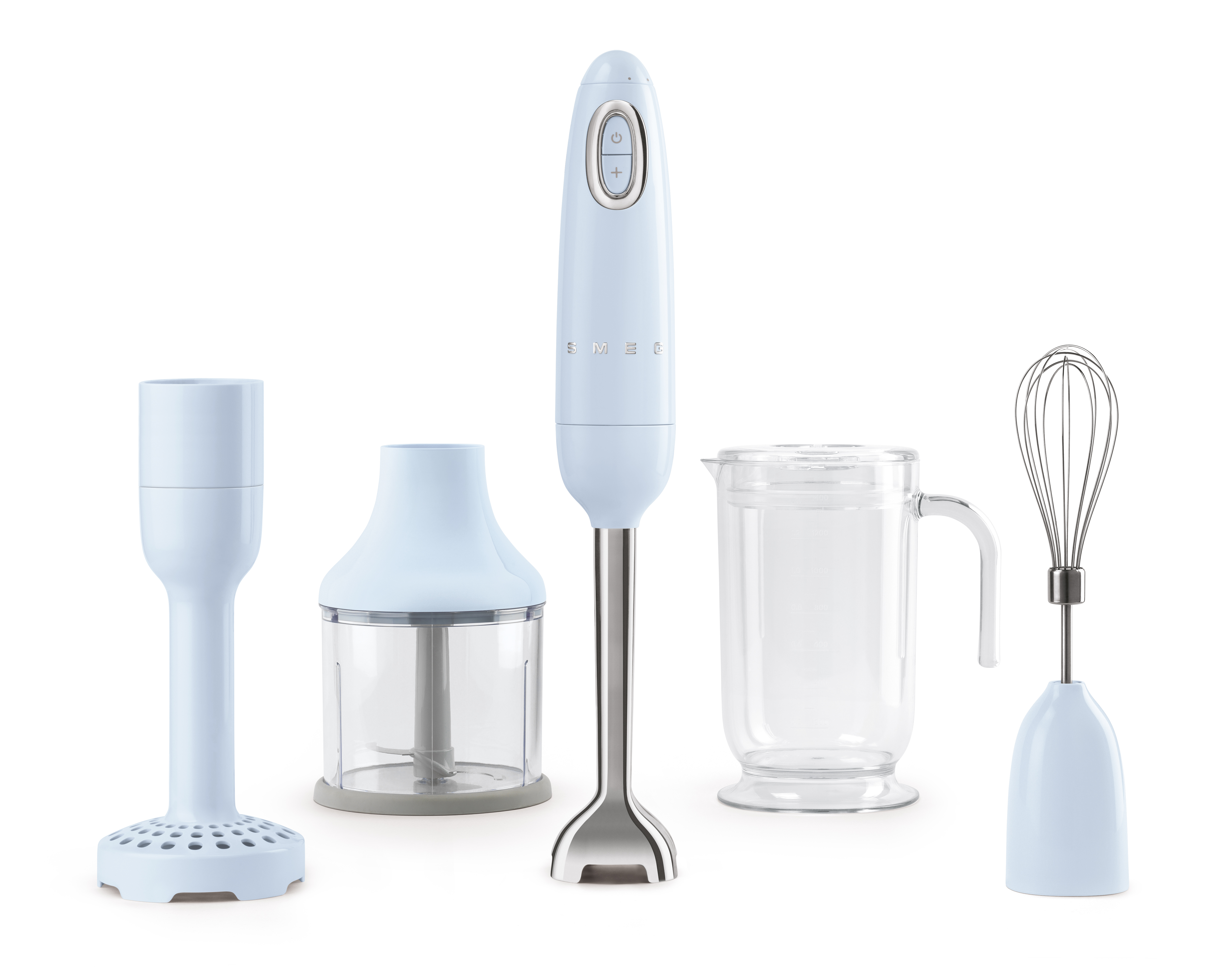 SMEG Staafmixer Pastelblauw Set SMEG Staafmixer Pastelblauw Set