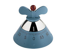 Alessi Kookwekker Kitchen Timer Blauw Alessi Kookwekker Kitchen Timer Blauw