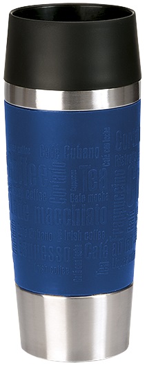 Emsa Thermosbeker Travel Mug Blauw 036 Liter emsa kopen in de aanbieding