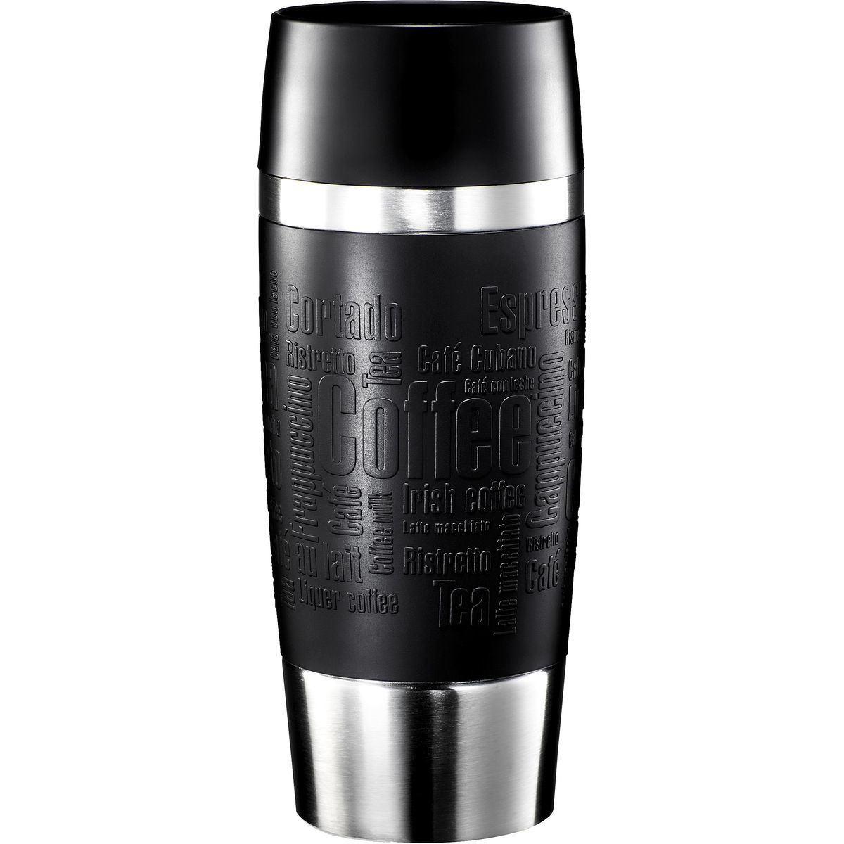 Emsa Thermosbeker Travel Mug Zwart 360 ml Emsa Thermosbeker Travel Mug Zwart 360 ml