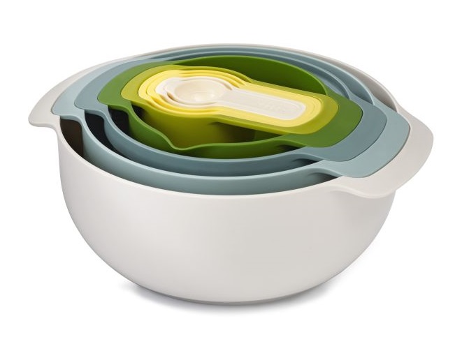 Joseph Joseph Schalenset Nest Opal 9-Delig Joseph Joseph Schalenset Nest Opal 9-Delig