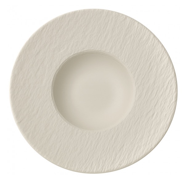 Villeroy & Boch Pastabord Manufacture Rock Wit Ø 29 cm Villeroy & Boch Pastabord Manufacture Rock Wit Ø 29 cm